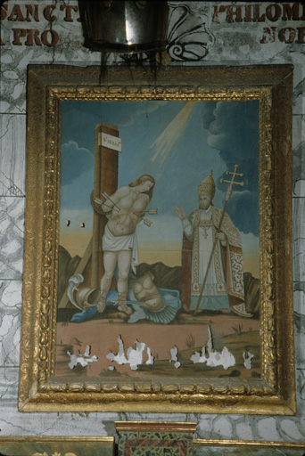 tableau (tableau du maître-autel) : Saint Sébastien