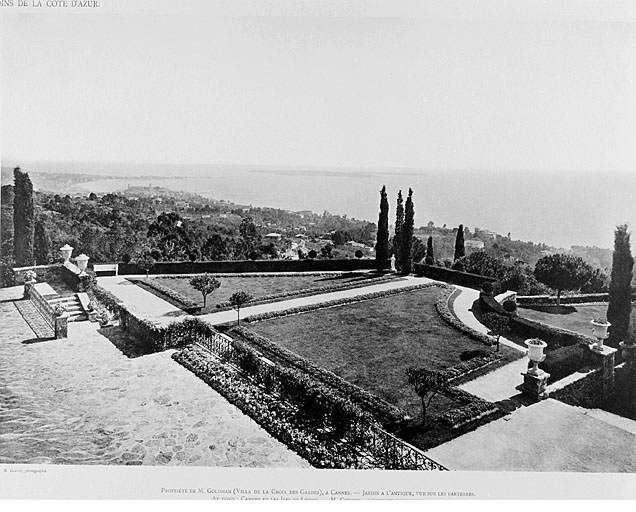 jardin d'agrément du château de la Croix des Gardes