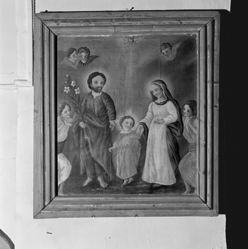 tableau, cadre : Sainte Famille (N° 2)