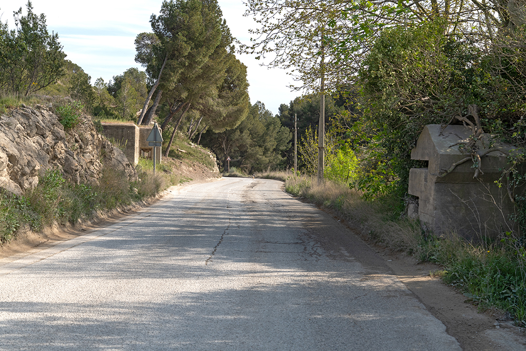 Verrou de La Nerthe, mur antichar et abri de personnel Est (Ma2, A2)
