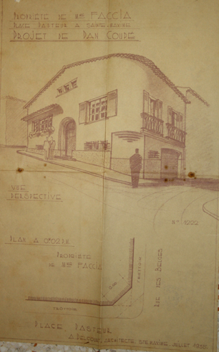 Maison. Rue Siméon-Fabre. - 1932 -