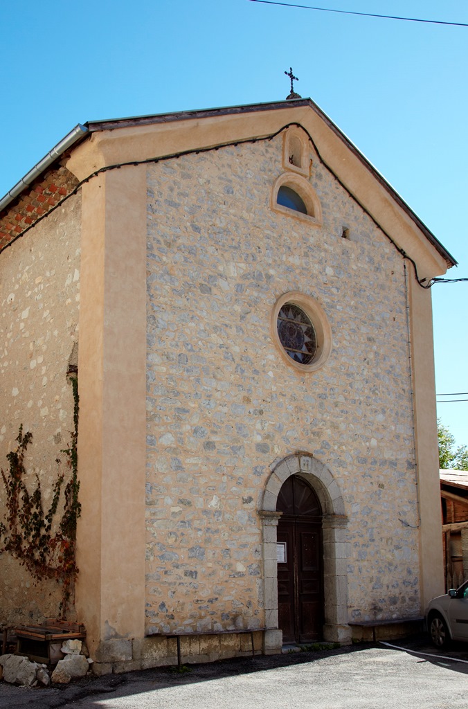 Vue de la façade principale.