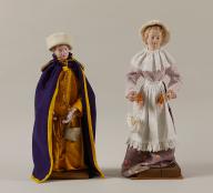 Ensemble de dix-sept santons