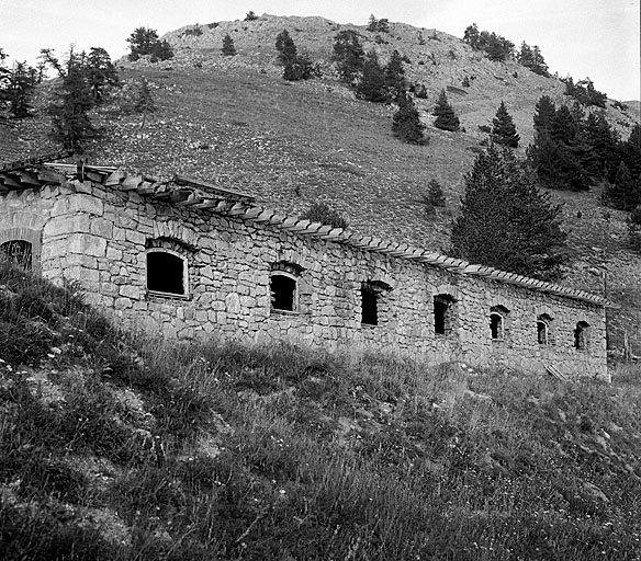 Baraquements de la Cochette. Baraque i (casernement de troupes).