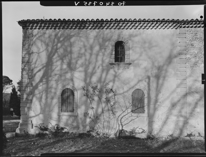 Chapelle, façade sud.