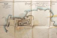 Projets pour 1847. Fort et batterie de St-Pierre (île des Embiez) [Projet alternatif]. 1846.