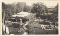 jardin d'agrément de la Villa des Lotus