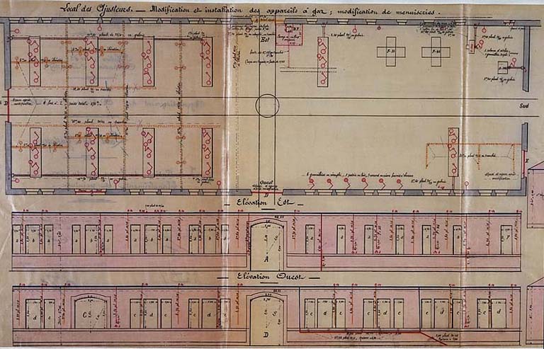 atelier de fabrication et de réparation (atelier de l'ajustage)