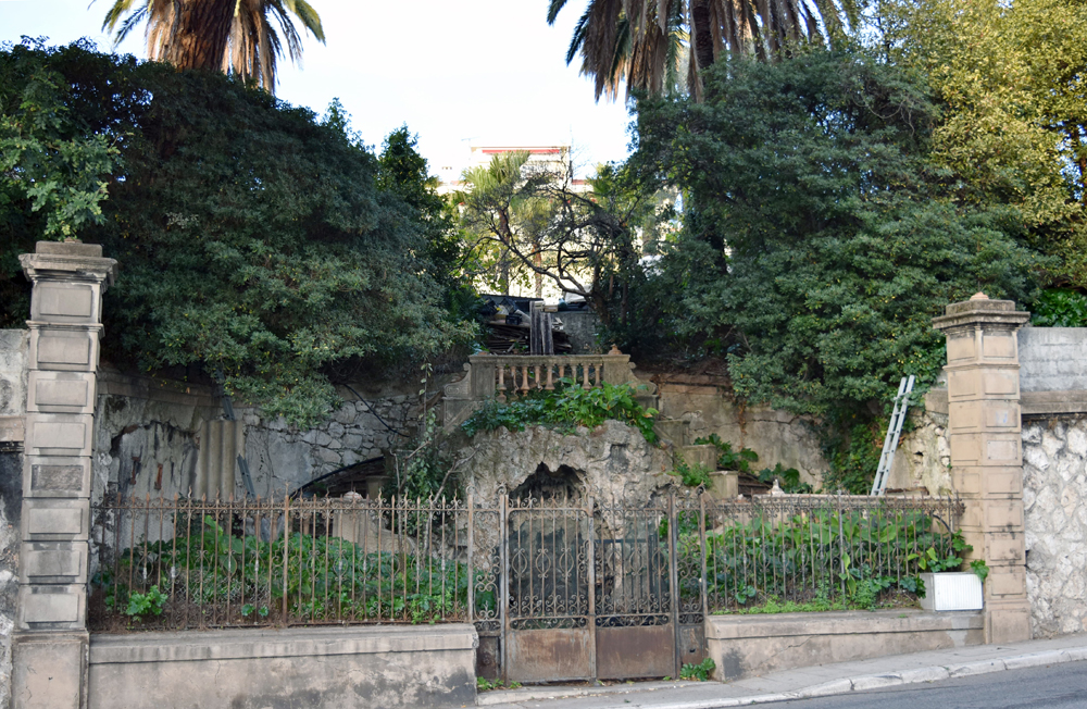 jardin d'agrément de la Villa Graziella