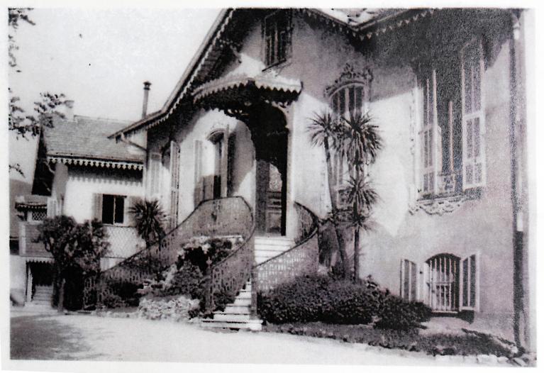 ensemble de deux maisons de villégiature (villa balnéaire) dite villas Les Palmiers et Astraudo