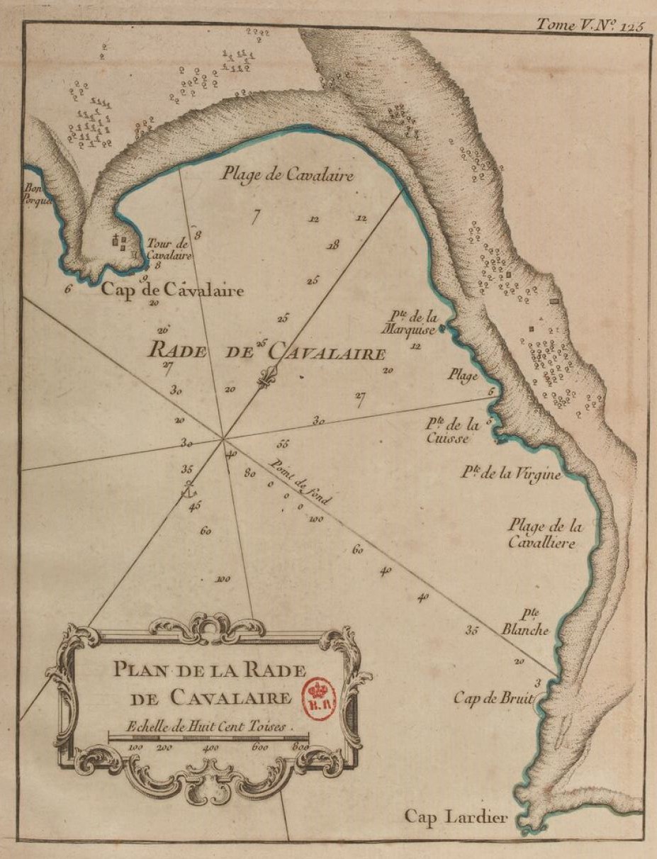 Ports et aménagements portuaires de la commune de Cavalaire-sur-Mer.