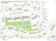 jardin d'agrément de la villa Haussmann, actuellement jardin des Résidences du Parc Haussmann