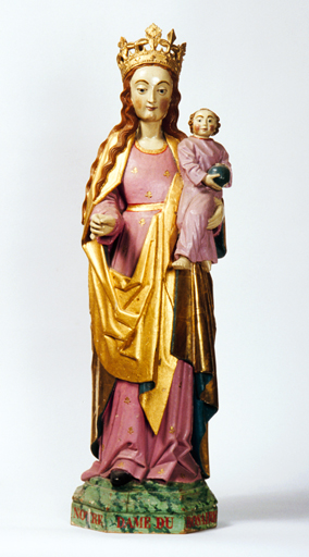 statue : Vierge à l'Enfant dite Notre-Dame-du-Rosaire