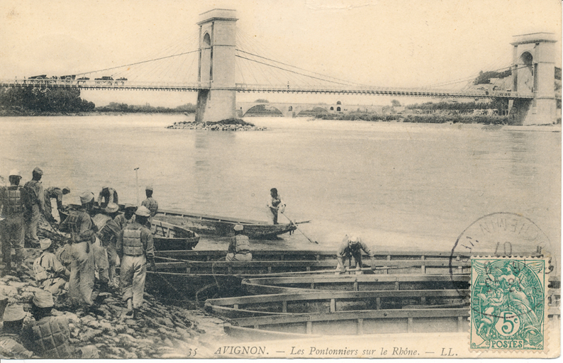 pont suspendu d'Avignon