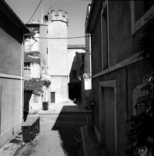 Tour d'escalier, vue prise du sud.