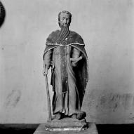 statue (statuette) : Saint Antoine abbé