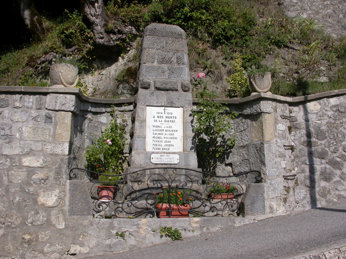 monument aux morts de la guerre de 1914-1918 et de la guerre de 1939-1945