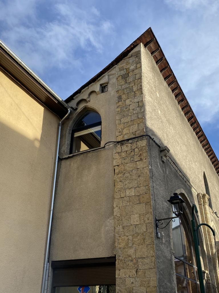 Vestige de la façade occidentale.