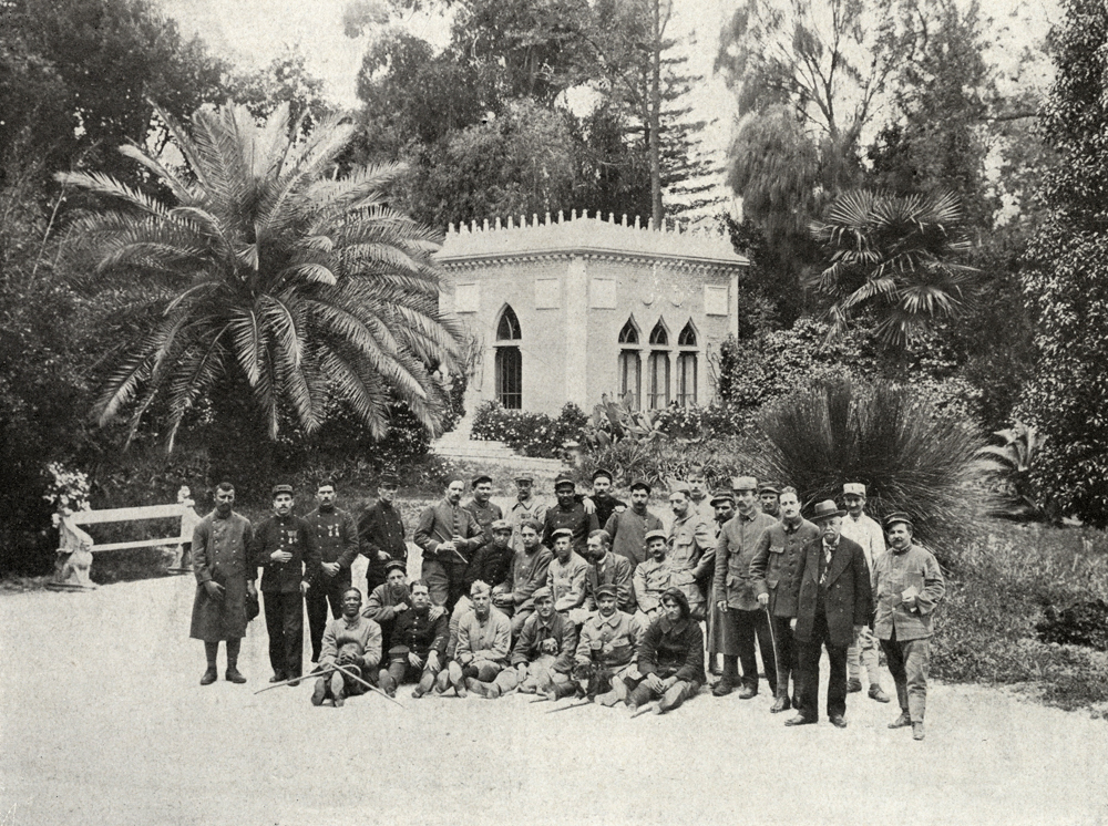 jardin public, ancien jardin d'agrément de la Villa Vigier