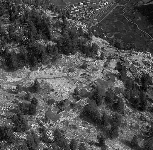 position dit blockhaus et batterie de la Lauzette