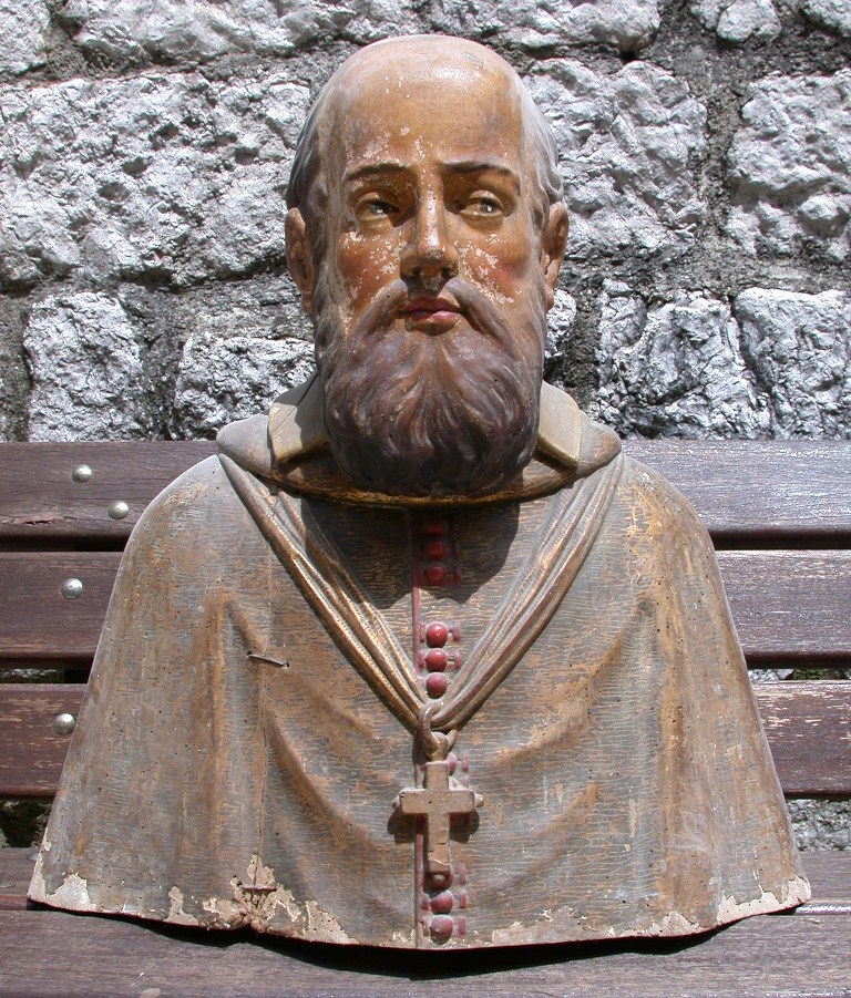 Buste (buste à l'italienne) : saint François de Sales