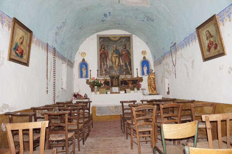 Le mobilier de la chapelle Saint-Pierre-de-la-Mourotte