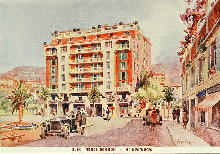 hôtel de voyageurs dit Hôtel Meurice, puis Palais Meurice