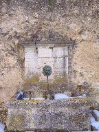 fontaine du château des Castellane