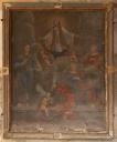 tableau : Apothéose de saint Bénigne avec saint Prosper, sainte Déodate, sainte Vincente
