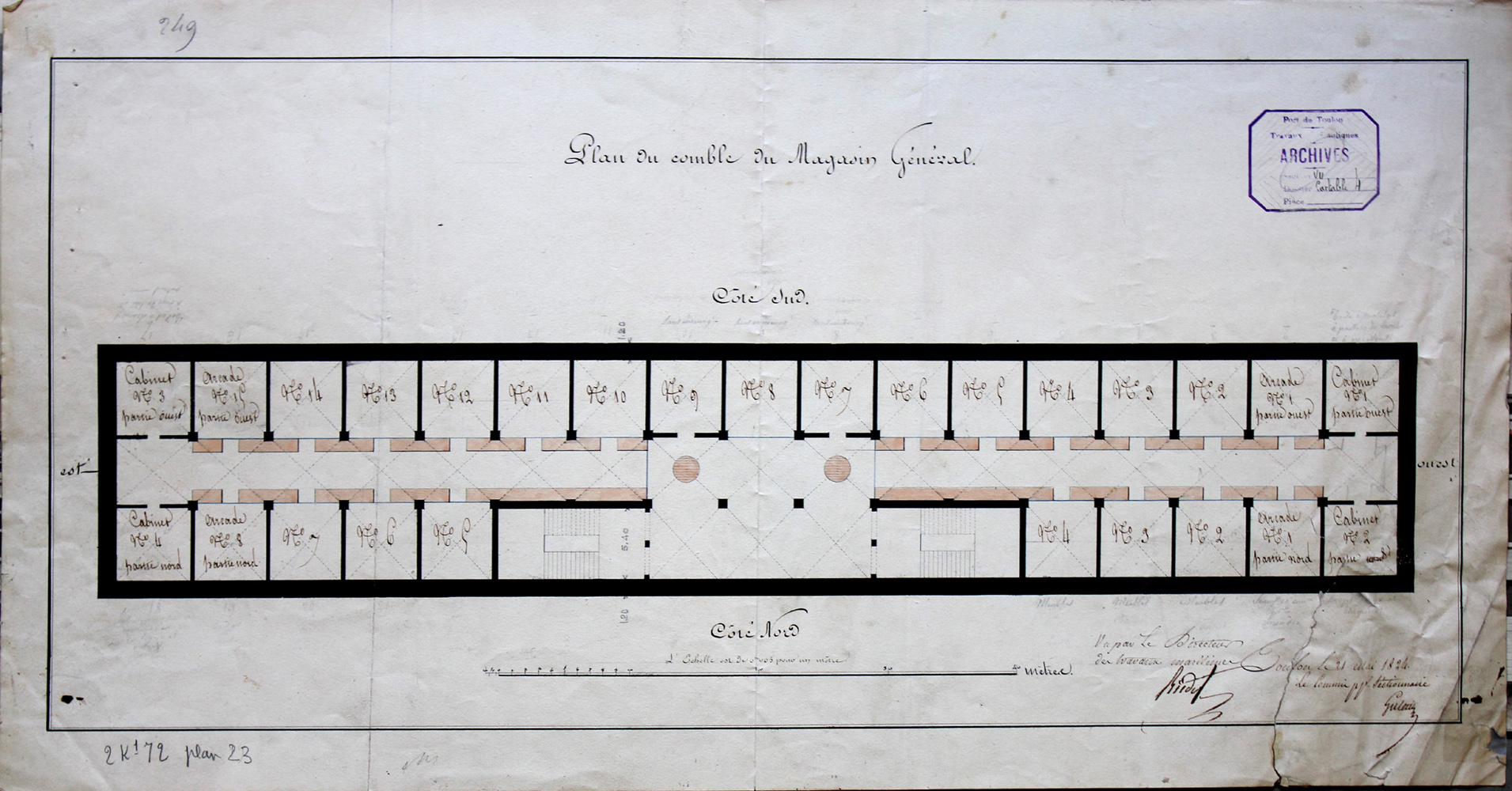 édifice logistique dit Magasin général