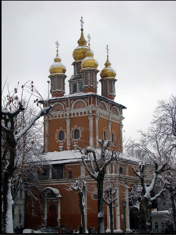 [Eglise de Saint-Jean-Baptiste à proximité de Moscou (1693-1699).]