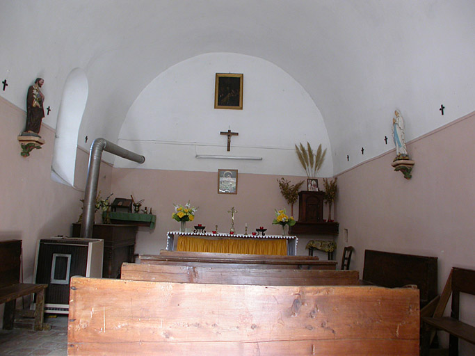 le mobilier de la chapelle Notre-Dame-du-Rosaire puis Saint-Jean-Baptiste