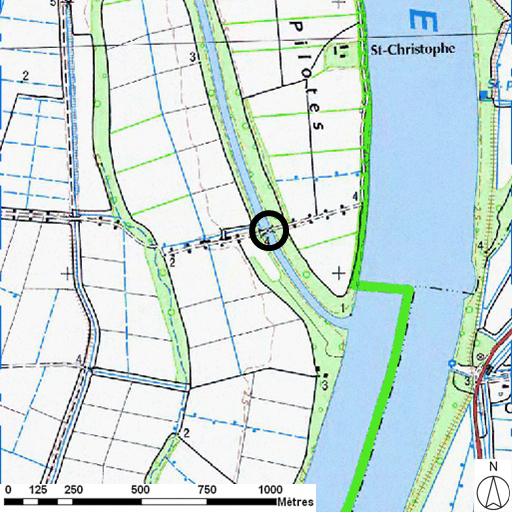 pont suspendu de Chartrouse ou de l'île des Pilotes