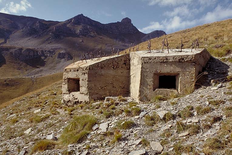 ouvrage d'infanterie dit ouvrage d'avant-postes des Fourches et blockhaus du Ventabren, de l'organisation défensive de l'Ubaye