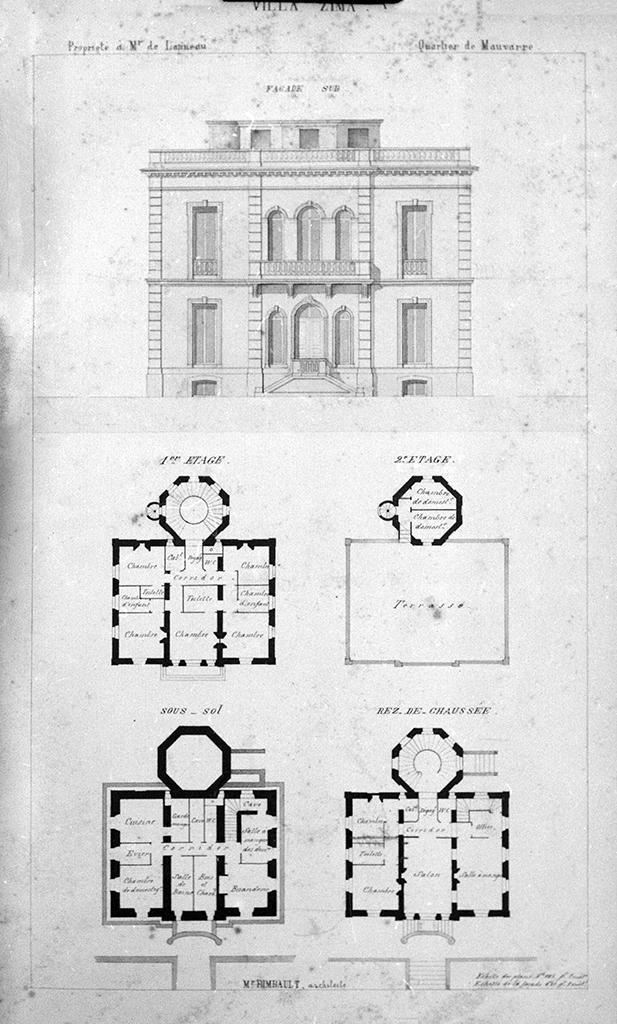 maison dite Villa Zima, immeuble