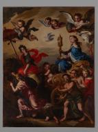tableau : Le Triomphe du Saint-Sacrement