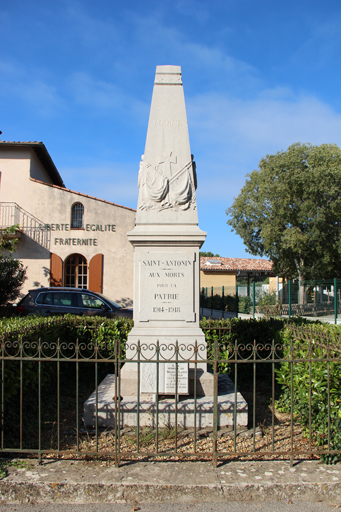 monument aux morts de la guerre de 1914-1918