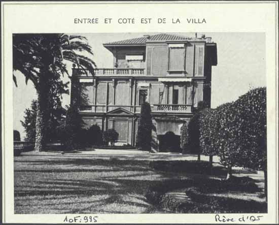 maison dite Rêve d'Or, actuellement immeuble dit Résidence Rêve d'Or