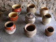 ensemble de 9 pots à conserves