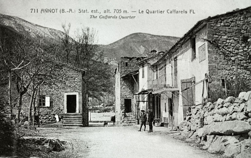 présentation de la commune d'Annot