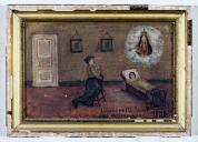 ex-voto, tableau : Demande de guérison d'un bébé, Joseph Cinceretti