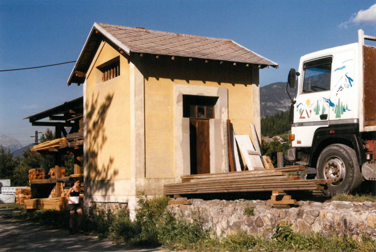 gare de Saint-Martin-de-Queyrières dite gare de Prelles