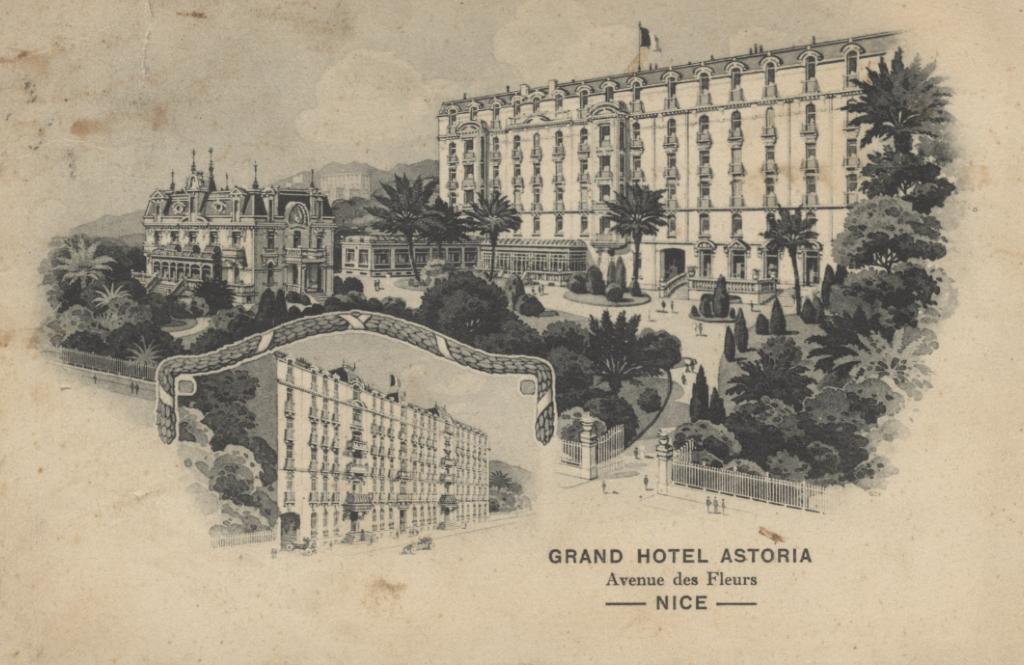 hôtel de voyageurs dit Hôtel Astoria, devenu immeuble sous le nom de Palais Astoria