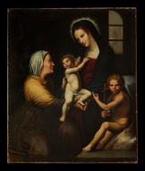 Tableau : sainte Famille dite Vierge de l'Impannata