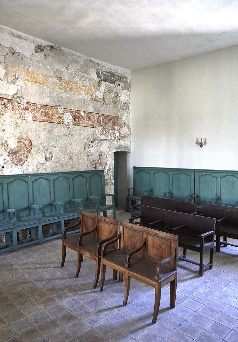 Ensemble de bancs de synagogue N° 1