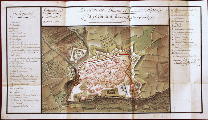 fortification d'agglomération d'Embrun