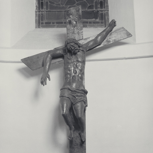 statue : Larron en croix
