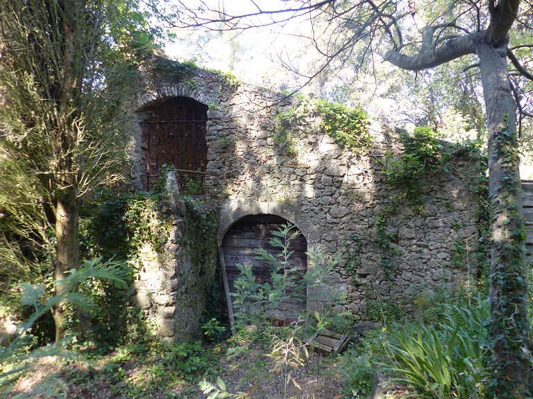 Bâtiment agricole, élévation est.