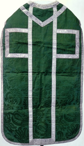 chasuble, manipule (ornement vert)