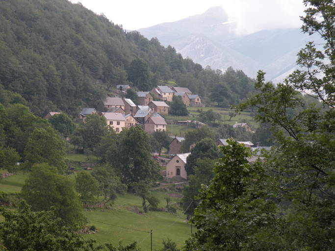 Ecart d'Argenton, vue d'ensemble prise du sud-est.